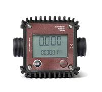 K24 Micro Turbine Flow Meter G3/8" G1/2" Digital High Pressure Sensor For Diesel Gasoline Oil Water High Sensitivity, Low Repeatability(G3-4 5-40LPM 0.6Mpa)