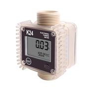K24 Turbine Digital Oil Fuel Flow Meter Gauge for Chemicals Liquid Water Turbine Flowmeter