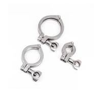 K25.4-119mm 0.5" 0.75" 1" 1.5" 2" 2.5" 3" 4" Tri Clamp SUS 304 Stainless Steel Pipe Fitting(K200mm)