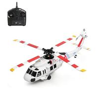 K270 UH-60L 2.4G 4CH 170-Class 4-Rotor Helicopter Model with Barometric Altitude Left/Right Hand Throttle Adjustment (RTF Version),Triple Battery