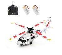 K270 UH-60L Realistic Helicopter with Barometric Altitude Measurement, 2.4 GHz, 4 Channels, 170 Class, 4 Rotors, Flybarless, Throttle Adjustment Left/Right (Optical Flow RTF Version) + Battery x 1