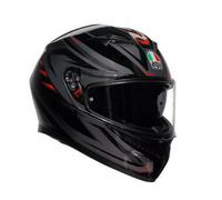 K3 E2206 MPLK Full Face Helmet Black / Red