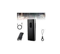 K3 Ultra Multi EDC Keychain Tool, Mini Keychain Flashlight 800 Lumens with Diffuser Clip, Pocket Light Hat Lamp Camp Lantern, Automatic Dimming Multi-Functional Portable Mini Flashlight (Black)