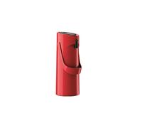 K3140314 Ponza Pump Thermos Red 1L Single Pump Function with Generous Pump Volume Hot Up to 12 Hours Cold Up to 24 Hours