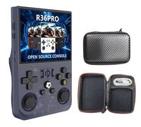 K36 Handheld Game Console 3.5" IPS 500nit 16000+ Games Emulator for PS1/PSP/DC/N64/SS Portable Retro Classic Mini Game Pocket Video Game Player (gray 128GB)
