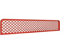 k3Mq9Rw Freestanding Dividers For Dining Areas Ironwork Hollow Out Restaurant Decorative Partitions Desk Divider 30/50cm Low Fence Privacy(Rosso,50x70cm)