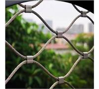 k3Mq9Rw Metal fence mesh Stainless Steel Rope Net, Anti-theft And Fall Protection Net, Flexible Impact Resistant Boundary Protection Net(3mm,8cm)