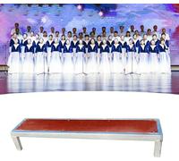 k3Mq9Rw Modular stage flooring Movable Choir Platform Suitable For The Ground-level Stage Platform In School Theatres (128 X 30 X 20 Cm)