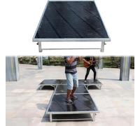 k3Mq9Rw Modular stage flooring Rectangular Mobile Platform Stand Suitable For Drum Kits And Bands: A Foldable Stage Platform(Height 40cm (15 3/4in))