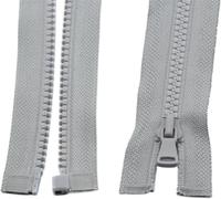 k3Mq9Rw sewing accessories Slider-type Automatic-lock Plastic Zip, Suitable For Garment Sewing, 2 Pieces(Grey,90cm)