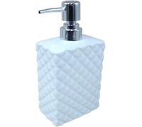 k3Mq9Rw Soap Dispenser Bathroom Square Ceramic Refillable Disc Soap Dispenser Soap Dispenser Pump Bottle For Vanity Countertop, Kitchen Sink Lotion Dispenser