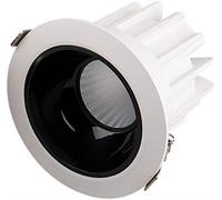 k3Mq9Rw Sturdy COB Anti-glare Downlight Embedded 5W-50W Led Narrow Side Ceiling Light Hidden Light Source Design Home Lighting(18W)