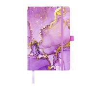 K3T Notebook A5 Purple Marble Dotted 192 Pages Art.No. 63115