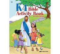 K4 Bible Activity Book - Abeka 4 Year Old Kindergarten Bible Coloring and Activity Book