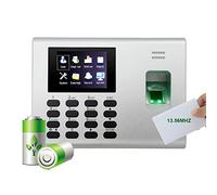K40 Linux System TCP/IP USB SSR Biometric Fingerprint Time Attendance Door Access Control System with Built in Battery(K40-IC,Other)