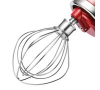 K45WW 6 Wire Whip Attachment for KitchenAid 4.5-5 Quart Tilt-Head Stand Mixer，Stainless Steel Whisk for Kitchen Aid Mixer Accessory Replacement Parts