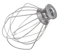 K45WW Wire Whip Attachment for Tilt-Head Stand Mixer ，Compatibility for KitchenAid Stainless Steel Egg Cream Stirrer, Flour Cake Balloon Whisk