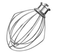 K45WW Wire Whip Attachment for Tilt-Head Stand Mixer ，Compatibility for KitchenAid Stainless Steel Egg Cream Stirrer, Flour Cake Balloon Whisk