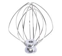 K45WW Wire Whip Compatible with KitchenAid Mixer Accessories Stainless Steel Whisk Tilt-Head Stand Mixer Replacement Flour Cake Balloon Whisk by Poweka