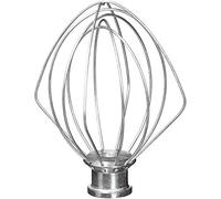 K45WW Wire Whip for KitchenAid Tilt-Head Mixer,6-Wire Whisk Attachment Replacement for K45SS, KSM110 4.5QT/5QT Tilt-Head Stand Mixer, Stainless Steel, Egg Heavy Cream Beater, Cakes Mayonnaise Whisk