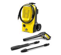 Kärcher K 5 Classic Pressure Washer, Pressure: max. 145 bar, Flow Rate: 500 l/h, Area Coverage: 40 m²/h, Water Filter, Weight: 5.6 kg, high-Pressure Hose and Gun, Dirt Blaster, Spray Lance