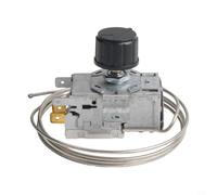 K50 Refrigerator Thermostat with 90cm Probe for Temperature Regulation in Fridge Display Case Drink Cooler and Solidification Systems 220V 250V 3-Pin