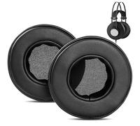 K52 Headphone Premium Protein Leather Replacement Earpads Compatible with AKG K52 K72 K92 K240 Headphone Earpads Cushion
