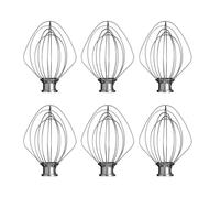 K5AWW Wire Whip 5 Quart Stand Mixer - 6-Pack Replacement Parts, Compatible with SAW10731415 WP9704329
