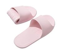 K5C7S3W9D6 Lightweight Slippers Foldable Shower Slippers, Portable Travel Summer Lightweight Non-slip Slides House Bathroom Pool Beach Bathroom Slippers(Pink,Alpha Medium)