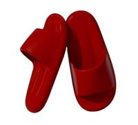 K5C7S3W9D6 Lightweight Slippers Shower Cloud Slides for Women and Men Non-Slip Thick Sole Slippers Soft Lightweight Bath Shoes for Indoor & Outdoor Bathroom Slippers(Red,Alpha Medium)