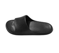 K5C7S3W9D6 Lightweight Slippers Simple Non-slip Shower Slippers Soft Lightweight House Slides Summer Bathroom Pool Outdoor Sandals Bathroom Slippers(Black,Alpha X-Large)