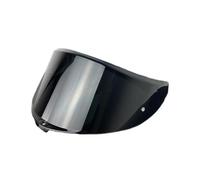 K6 Helmet Visor Replacement, Motorcycle Helmet Face Shield Windshield Lens for AGV K6/K6S Helmet (Deep Black-Day Use Only)
