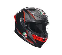 Full-Face Helmet AGV K6 S SLASHCUT BLACK/GREY/RED