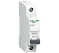 K60N OVERCURRENT CIRCUIT BREAKER B 16A 1P 1M 6KA ACTI 9 A9K01116