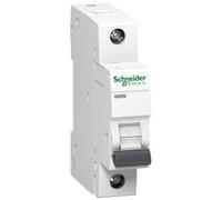 Schneider Electric A9K02116 Circuit Breaker K60N 1P, 16A, C Characteristics, 6kA, White, 16 Amp C