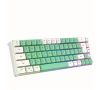 K701 Mechanical Keyboard with Tactile Feedback RGB Backlit Wired Gaming -Shot Keycaps Detachable USB Cable Multimedia