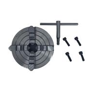 K72-125/160/200/250 (4.92/6.3/7.87/9.84ft) 4Jaw Independent Lathe Manual Chuck for Mechanical Lathe for Wood Process(K72-160)