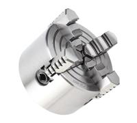 K72-80 4-Jaw Independent & Reversible Jaw Metal Lathe Chuck, & High Quality Chuck Base, Adjusted Independently for Superior Gripping Force, for Lathe Machine Tool