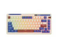 K75 PRO Gasket Wireless Mechanical Keyboard Tri-mode Connectivity BT5.0 2.4G USB-C 75 Percent Layout 82 RGB Backlight Hot Swappable Gaming Keyboard(RHINE RU)