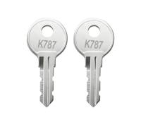 K787 Tool Chests Keys for Weather Guard Cabinet Lock, Pre-Cut Replacement Toolbox Keys for Weather Guard Truck Tool Box (2 PCS)