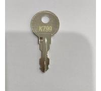 K799 Tool Chests Keys for Weather Guard Cabinet Lock, Pre-Cut Replacement Toolbox Keys for Weather Guard Truck Tool Box (2 PCS)