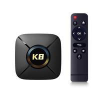 K8 mini Android TV Box - Android TV OS Experience, RK3518 Quad-Core, 2GB RAM 32GB Storage, WiFi 6 & BT IR Remote