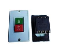 K8 QKS2-5 Power On Off Rocker Switch 380V 5A Bench Drill Control Starter Pushbutton Switch Large Panel IDGTTLDF