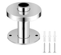 K857-30 Upgraded Aluminum Pipe Cover for 1/2 PEX Plumbing - Durable Pipe Covers with Chrome Finish, Stub-Out Support & Cover Plates for Clean, Professional Installation