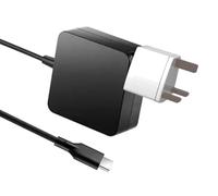 K89urty 65W PD Charger for Soundboks Lightboks Audio Reactive Party Light LED Spotlight 65watt 65 Watts USB Type-C Power Supply Cord Wall Plug Cable PSU Mains