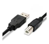 K89urty USB Cable Laptop PC Data Sync Cord for ICY DOCK MB662USEB-2S Dual Bay Tool-less 3.5" SATA HDD FireWire 400/800/eSATA/USB 2.0 External RAID Enclosure