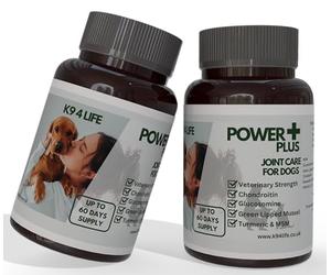 K9 4 Life Dog Joint Support High Strength Supplements for Small Dogs - Aids Stiff Joints, Supports Joint Structure & Maintains Mobility in All Dogs | Arthritis Relief - Super High Strength Formula