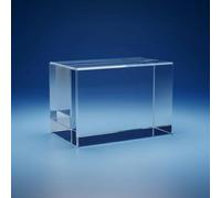 K9 Crystal Blanks Small Tower Crystal Blank 40x40x60mm - K9 Optical Crystal for 3D Crystal Engraving, Inner & Subsurface Laser Engraving, Personalised Gifts