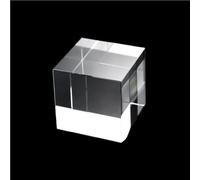 K9 Crystal Optical Cube Prism, Square Right Angle Hexagonal Lens 50-80mm for Light Refraction Experiments 1pc(70X70X70mm)