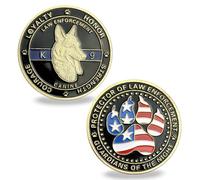 K9 Dog Law Enforcement Challenge Coin Canine Police Decoration